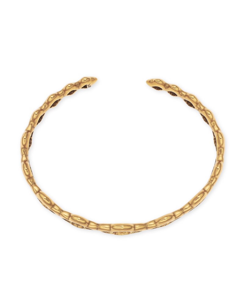 Abbie Cuff Bracelet in Vintage Gold image number 2